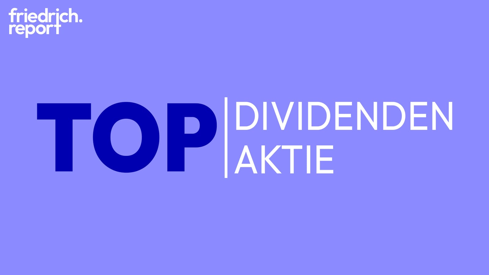 Eine Dividendenaktie für die Ewigkeit