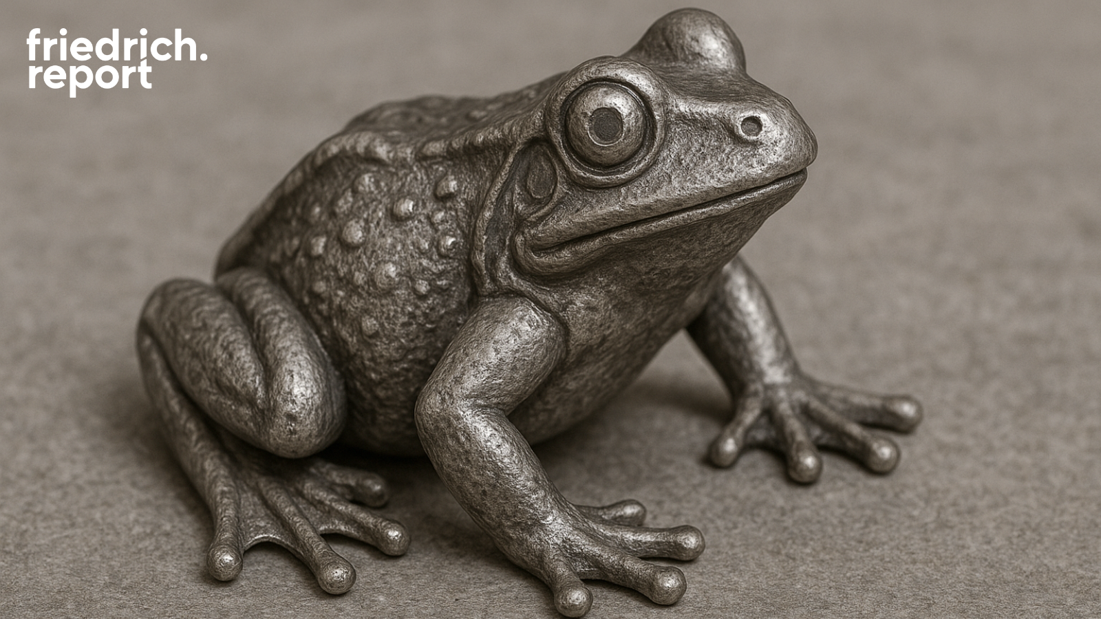 Der Zinnfrosch